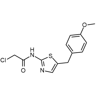 2-Chloro-n-{5-[(4-methoxyphenyl)methyl]-1,3-thiazol-2-yl}acetamide|CS-0247021
