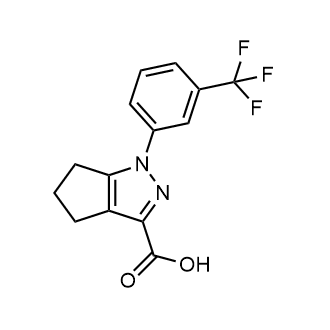 1-[3-(trifluoromethyl)phenyl]-1h,4h,5h,6h-cyclopenta[c]pyrazole-3-carboxylic acid|CS-0247040