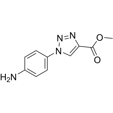 Methyl 1-(4-aminophenyl)-1h-1,2,3-triazole-4-carboxylate|CS-0247092