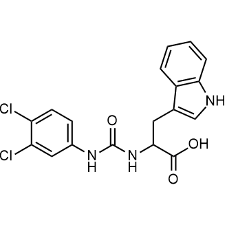 2-{[(3,4-dichlorophenyl)carbamoyl]amino}-3-(1h-indol-3-yl)propanoic acid|CS-0247311