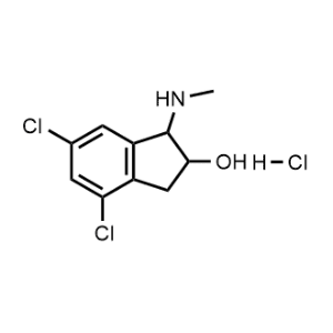 4,6-Dichloro-1-(methylamino)-2,3-dihydro-1h-inden-2-ol hydrochloride|CS-0247344