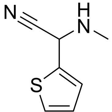 2-(Methylamino)-2-(thiophen-2-yl)acetonitrile|CS-0247438