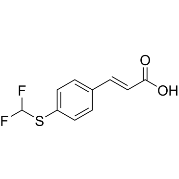 (2e)-3-{4-[(difluoromethyl)sulfanyl]phenyl}prop-2-enoic acid|CS-0247522