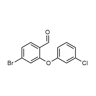 4-Bromo-2-(3-chlorophenoxy)benzaldehyde|CS-0247627