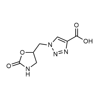 1-[(2-oxo-1,3-oxazolidin-5-yl)methyl]-1h-1,2,3-triazole-4-carboxylic acid|CS-0247931