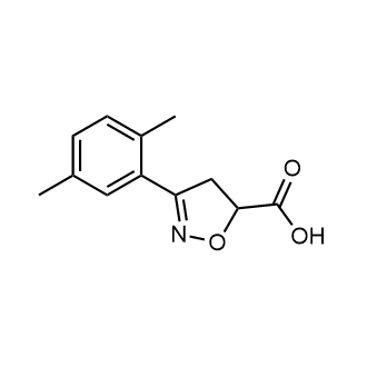 3-(2,5-dimethylphenyl)-4,5-dihydro-1,2-oxaZole-5-carboxylic acid|CS-0247949