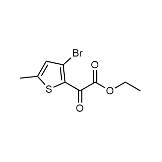 Ethyl 2-(3-bromo-5-methylthiophen-2-yl)-2-oxoacetate|CS-0248010