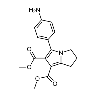 6,7-Dimethyl 5-(4-aminophenyl)-2,3-dihydro-1h-pyrrolizine-6,7-dicarboxylate|CS-0248160