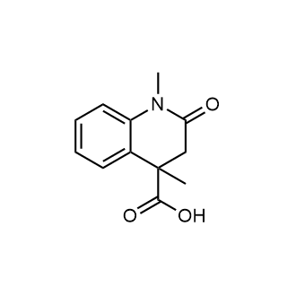 1,4-Dimethyl-2-oxo-1,2,3,4-tetrahydroquinoline-4-carboxylic acid|CS-0248458