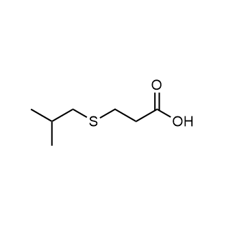 3-[(2-methylpropyl)sulfanyl]propanoic acid|CS-0248481
