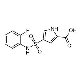 4-[(2-fluorophenyl)sulfamoyl]-1h-pyrrole-2-carboxylic acid|CS-0248601