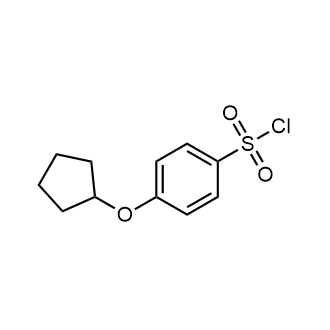 4-(Cyclopentyloxy)benzene-1-sulfonyl chloride|CS-0248798