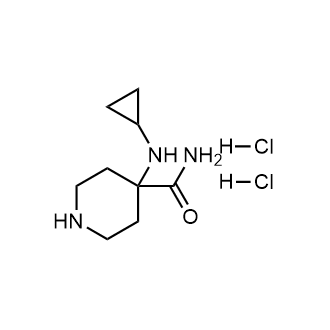 4-(Cyclopropylamino)piperidine-4-carboxamide dihydrochloride|CS-0249023