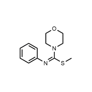 N-[(Methylsulfanyl)(morpholin-4-yl)methylidene]aniline|CS-0249231