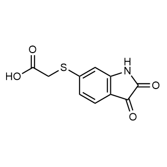 2-[(2,3-dioxo-2,3-dihydro-1h-indol-6-yl)sulfanyl]acetic acid|CS-0249380