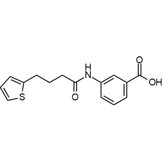 3-[4-(thiophen-2-yl)butanamido]benzoic acid|CS-0249683