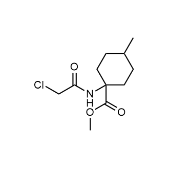 Methyl 1-(2-chloroacetamido)-4-methylcyclohexane-1-carboxylate|CS-0249993