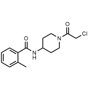 N-[1-(2-Chloroacetyl)piperidin-4-yl]-2-methylbenzamide|CS-0250024
