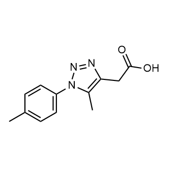 2-[5-methyl-1-(4-methylphenyl)-1h-1,2,3-triazol-4-yl]acetic acid|CS-0250656