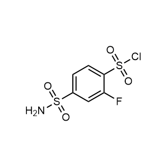 2-Fluoro-4-sulfamoylbenzene-1-sulfonyl chloride|CS-0250810