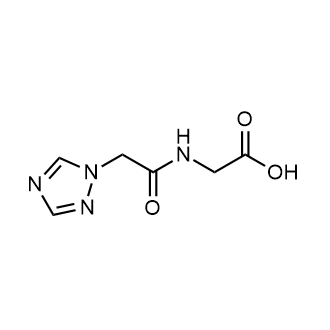 2-[2-(1h-1,2,4-triazol-1-yl)acetamido]acetic acid|CS-0250834
