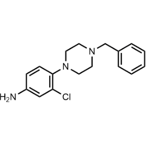 4-(4-Benzylpiperazin-1-yl)-3-chloroaniline|CS-0250869