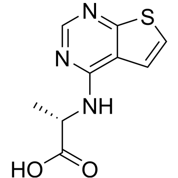 (2s)-2-({thieno[2,3-d]pyrimidin-4-yl}amino)propanoic acid|CS-0250973