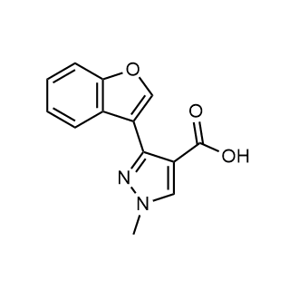 3-(1-Benzofuran-3-yl)-1-methyl-1h-pyrazole-4-carboxylic acid|CS-0250994