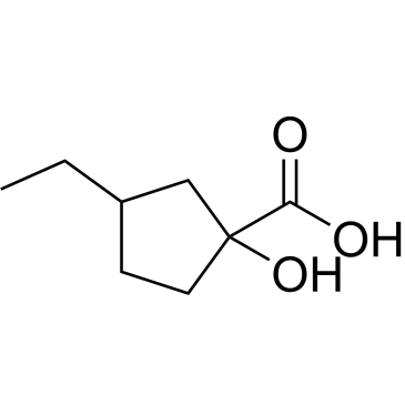 3-Ethyl-1-hydroxycyclopentane-1-carboxylic acid|CS-0251077