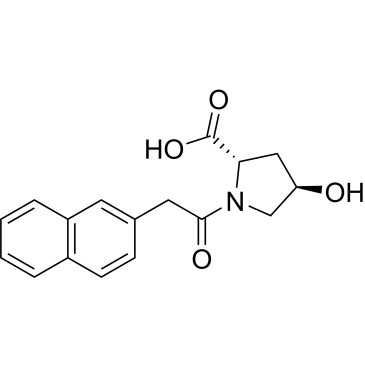 4-Hydroxy-1-[2-(naphthalen-2-yl)acetyl]pyrrolidine-2-carboxylic acid|CS-0251139