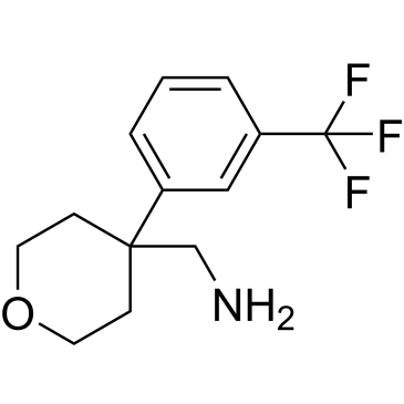 {4-[3-(trifluoromethyl)phenyl]oxan-4-yl}methanamine|CS-0251140