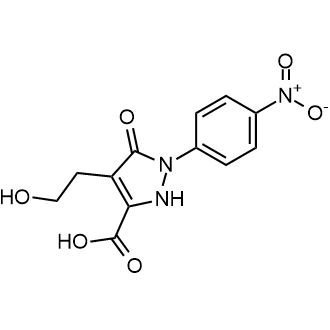4-(2-Hydroxyethyl)-1-(4-nitrophenyl)-5-oxo-2,5-dihydro-1h-pyrazole-3-carboxylic acid|CS-0251243
