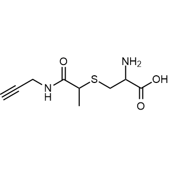 2-Amino-3-({1-[(prop-2-yn-1-yl)carbamoyl]ethyl}sulfanyl)propanoic acid|CS-0251341