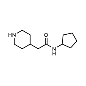 N-Cyclopentyl-2-(piperidin-4-yl)acetamide|CS-0251417