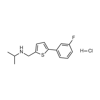 {[5-(3-fluorophenyl)thiophen-2-yl]methyl}(propan-2-yl)amine hydrochloride|CS-0251617