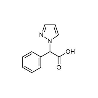 2-Phenyl-2-(1h-pyrazol-1-yl)acetic acid|CS-0251782