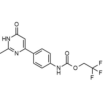 2,2,2-Trifluoroethyl n-[4-(2-methyl-6-oxo-1,6-dihydropyrimidin-4-yl)phenyl]carbamate|CS-0251863