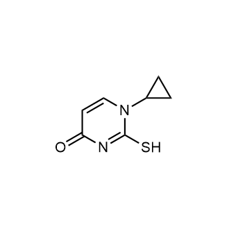 1-Cyclopropyl-2-sulfanyl-1,4-dihydropyrimidin-4-one|CS-0251890
