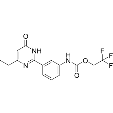 2,2,2-Trifluoroethyl n-[3-(4-ethyl-6-oxo-1,6-dihydropyrimidin-2-yl)phenyl]carbamate|CS-0251923