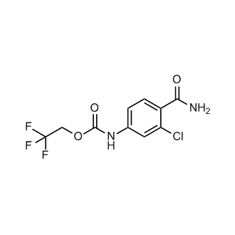 2,2,2-Trifluoroethyl n-(4-carbamoyl-3-chlorophenyl)carbamate|CS-0251925