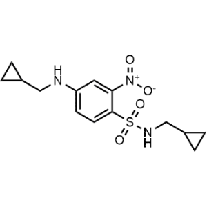 N-(Cyclopropylmethyl)-4-[(cyclopropylmethyl)amino]-2-nitrobenzene-1-sulfonamide|CS-0252104