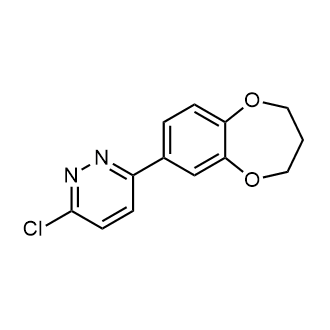 3-Chloro-6-(3,4-dihydro-2h-1,5-benzodioxepin-7-yl)pyridazine|CS-0252347