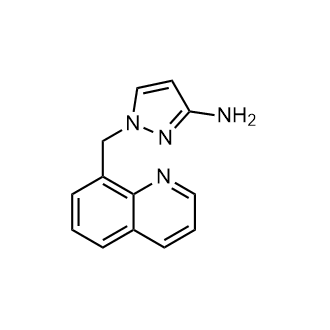 1-(Quinolin-8-ylmethyl)-1h-pyrazol-3-amine|CS-0252425