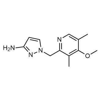 1-[(4-methoxy-3,5-dimethylpyridin-2-yl)methyl]-1h-pyrazol-3-amine|CS-0252427