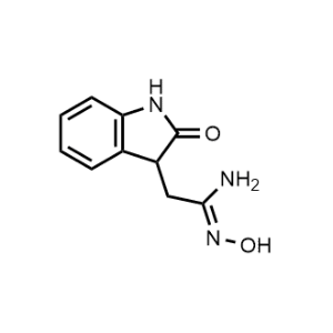 N'-Hydroxy-2-(2-oxo-2,3-dihydro-1H-indol-3-yl)ethanimidamide|CS-0252566