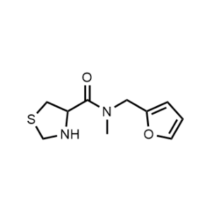 N-(Furan-2-ylmethyl)-N-methyl-1,3-thiazolidine-4-carboxamide|CS-0252676