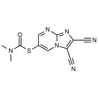 1-({2,3-dicyanoimidazo[1,2-a]pyrimidin-6-yl}sulfanyl)-n,n-dimethylformamide|CS-0252849
