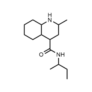N-(Butan-2-yl)-2-methyl-decahydroquinoline-4-carboxamide, mixture of diastereomers|CS-0253013