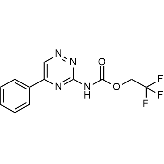2,2,2-Trifluoroethyl n-(5-phenyl-1,2,4-triazin-3-yl)carbamate|CS-0253036