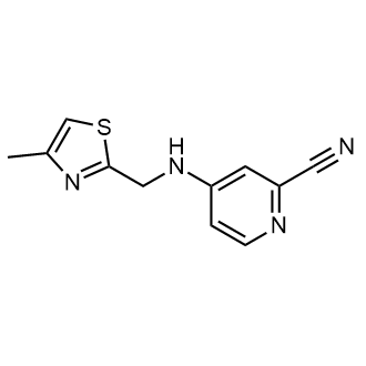4-{[(4-methyl-1,3-thiazol-2-yl)methyl]amino}pyridine-2-carbonitrile|CS-0253067